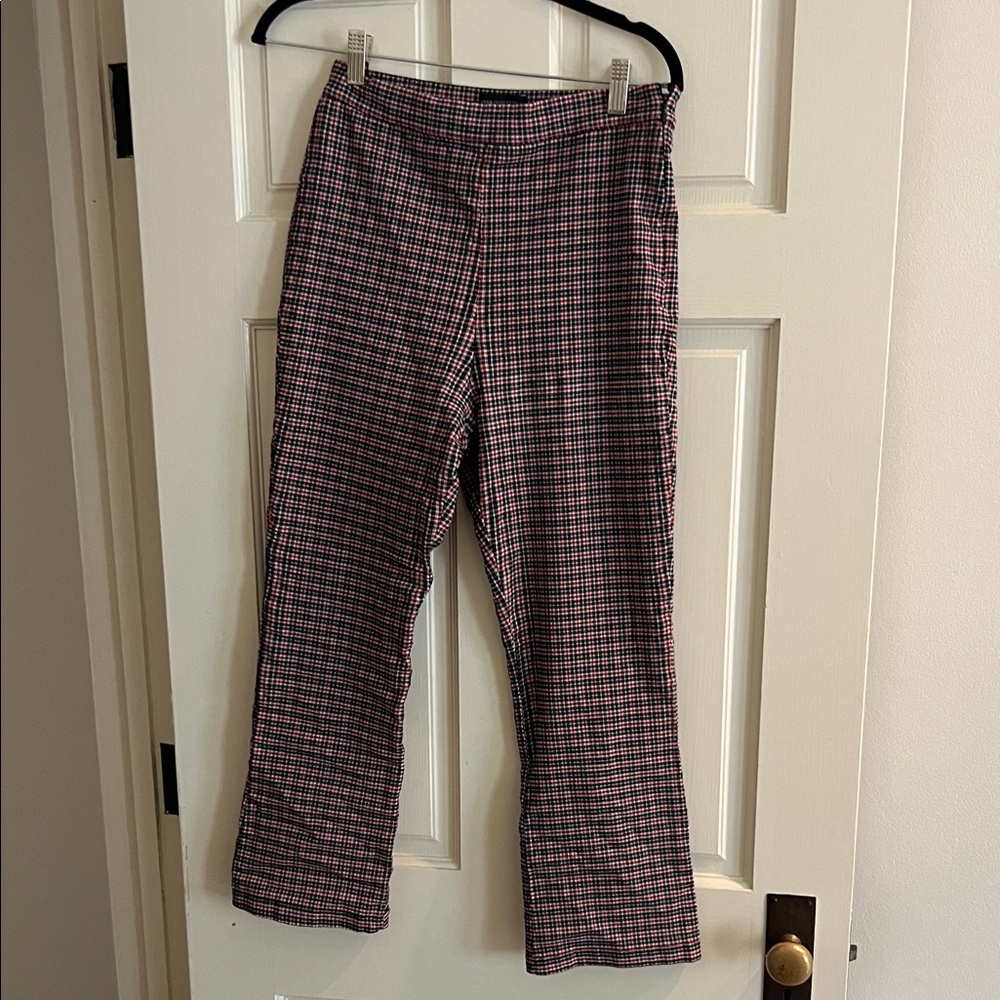 Urban Outfitters Black and Red Checkered Pants
